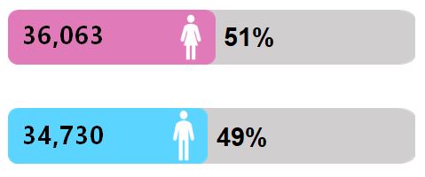 Male Female diagram 2
